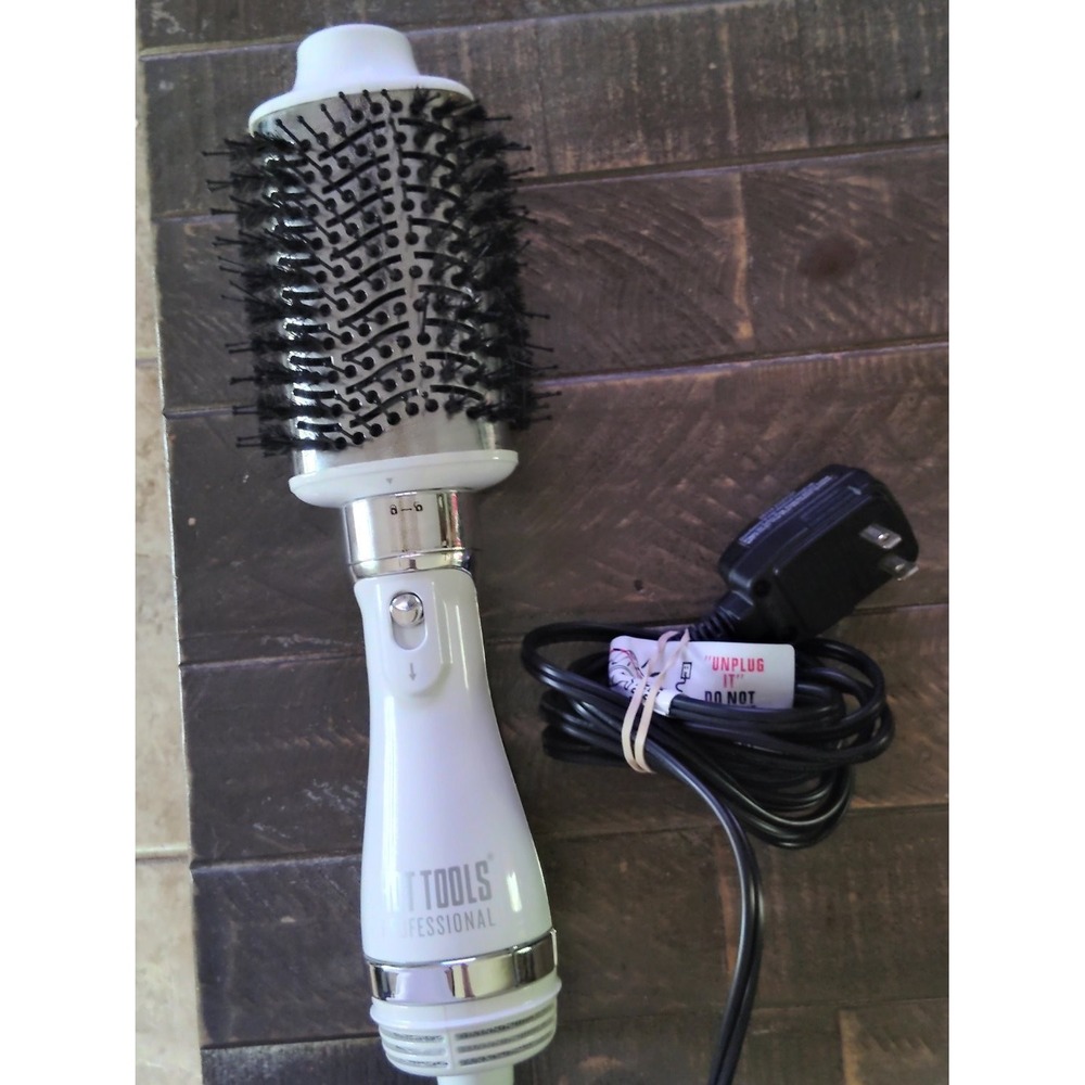 Hot Tools Professional Air Brush Hair Dryer White Ceramic Volumizer Unisex